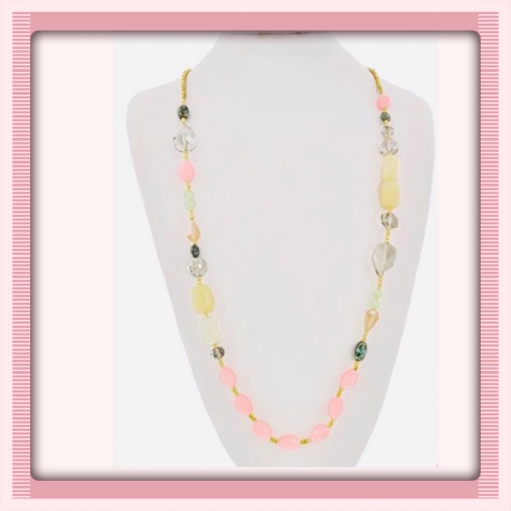 🛍Long Necklace ( no earrings )